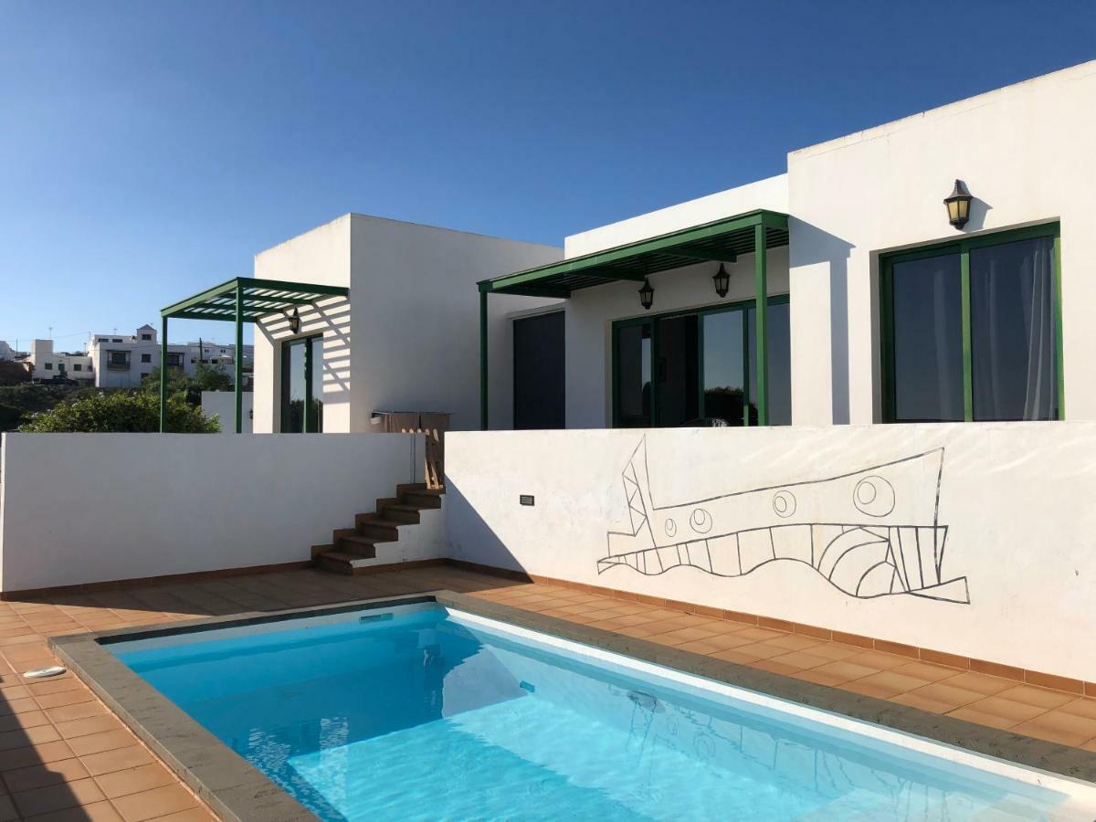 Casa tranquila con vistas en la colina de tías Tías Exterior foto